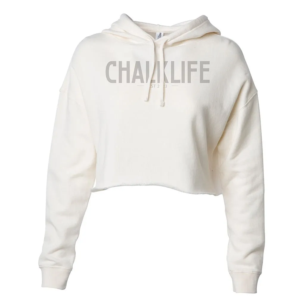 Chalklife - Cropped Hoodie