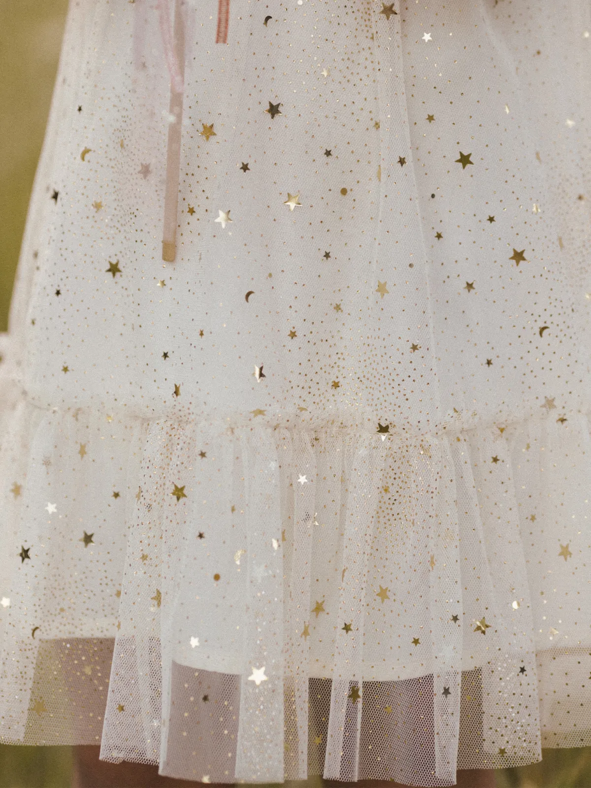 Edie Dress, Champagne Stars