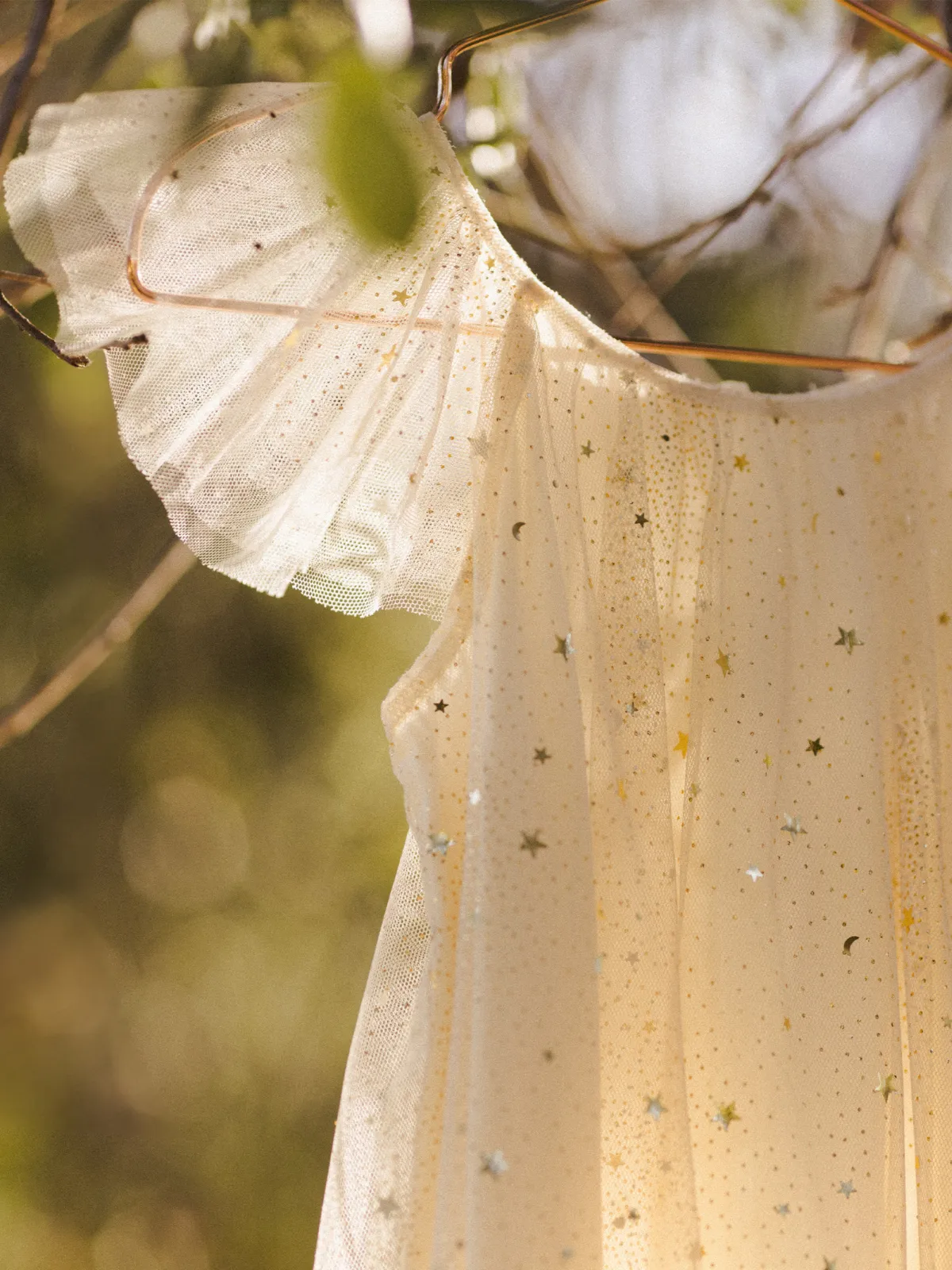 Edie Dress, Champagne Stars
