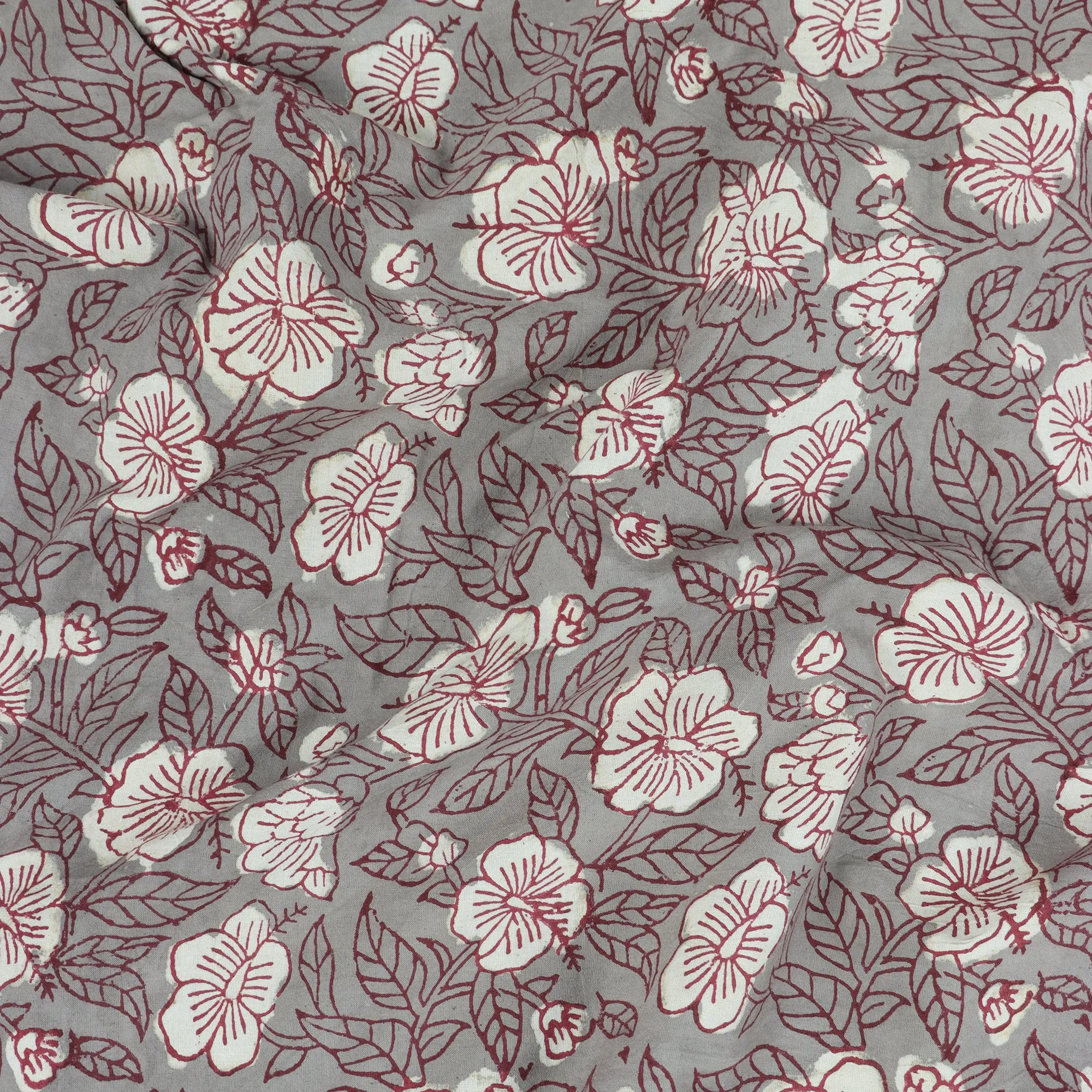 Floral Print Cotton Modal Fabric For Dress